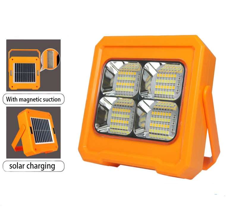Aerbes AB-TY02 Solar Powered 124LED Work Light 3000mah Battery