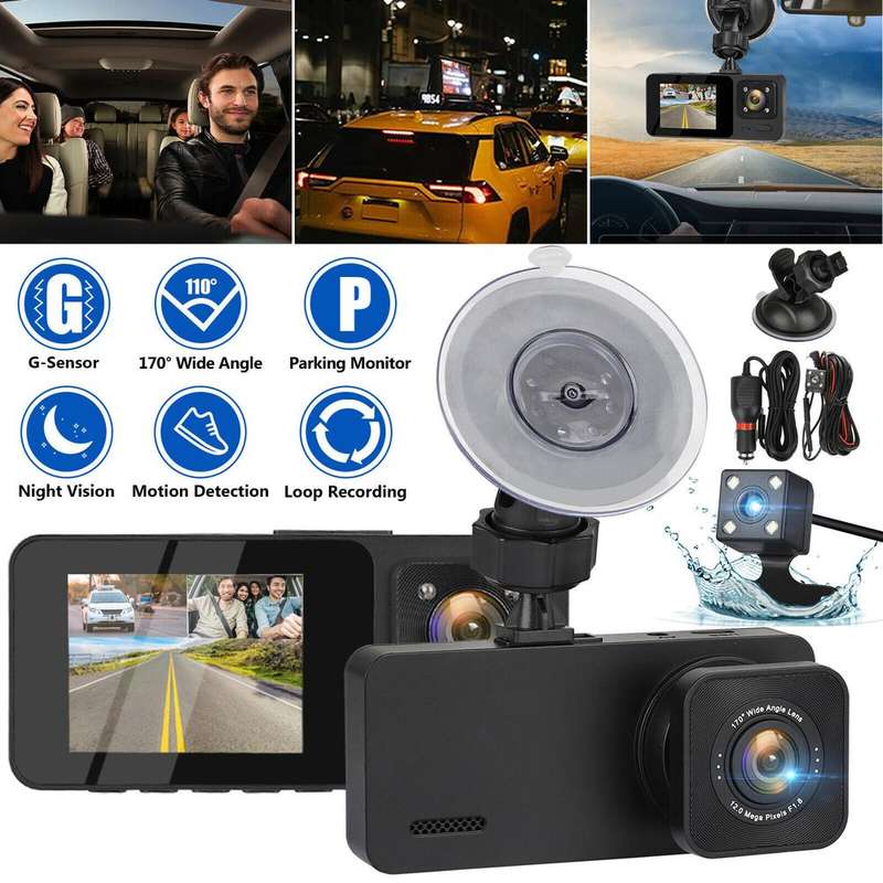S10 Wifi Dash Board Camera Dual Lens