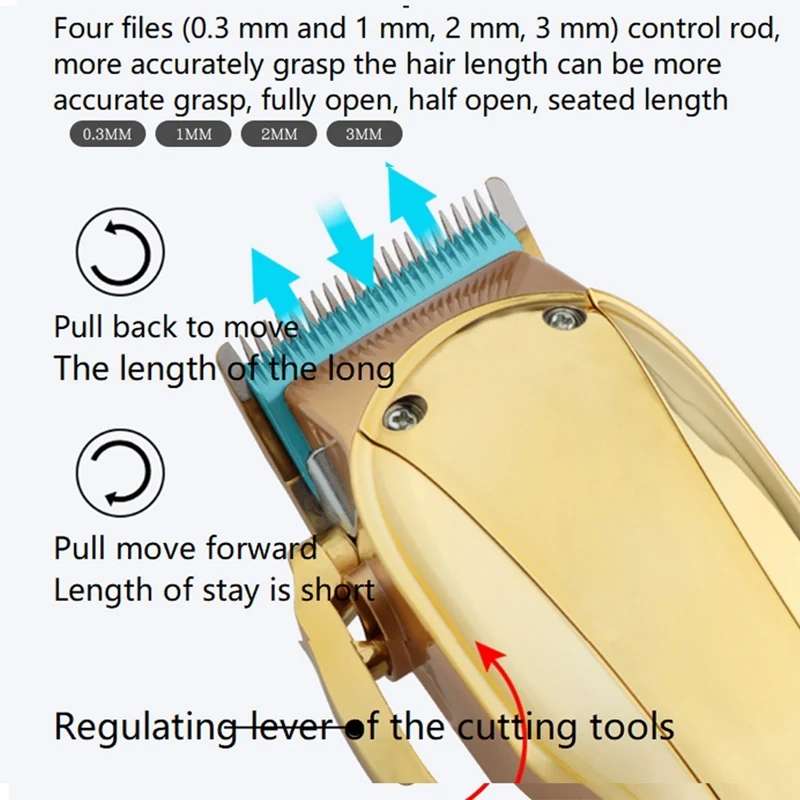 Aorlis AO-50002 Rechargeable Electric Hair Trimmer