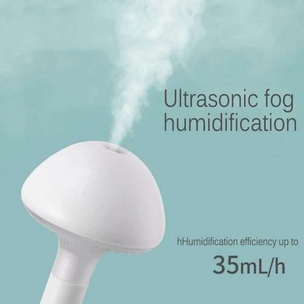 Eco-friendly Desktop Humidifier Detachable USB Charging Ultrasonic Aroma Diffuser