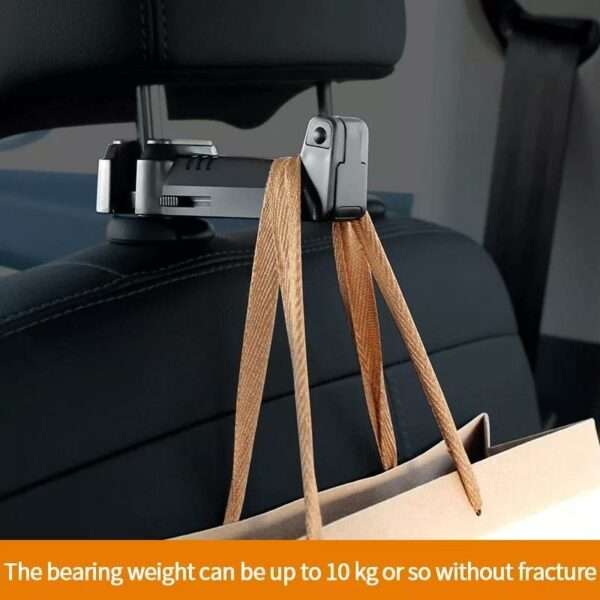 2 In 1 Headrest Hook &, Phone Holder