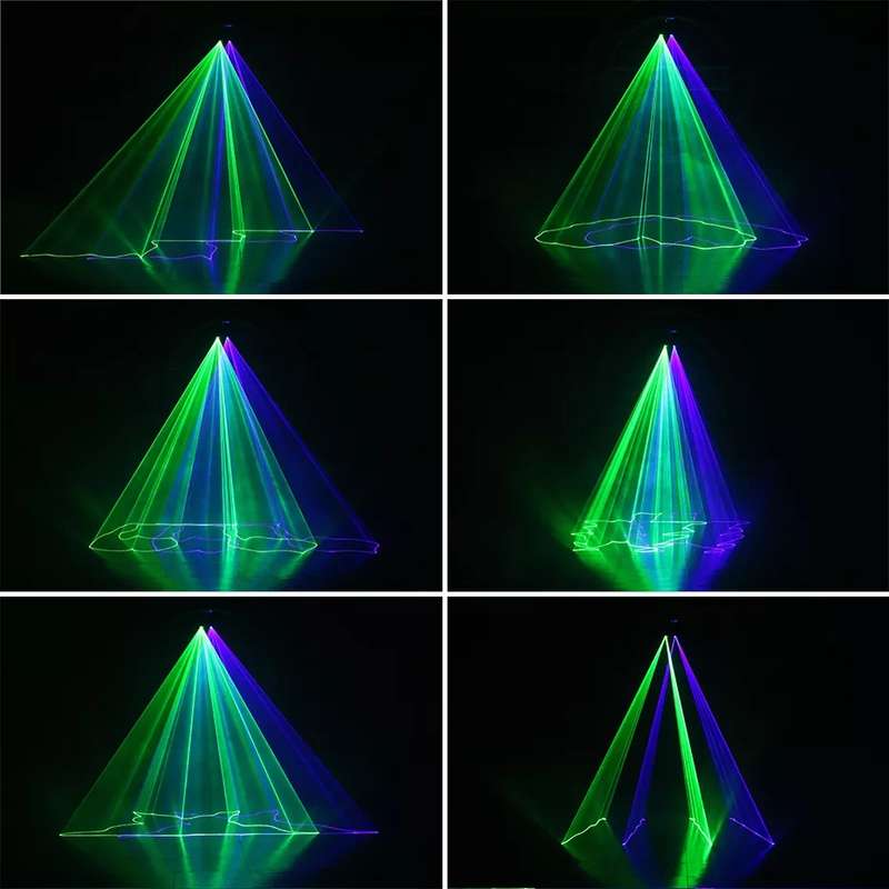 PM-016 Dual Head Full Colour Line Laser Stage Light