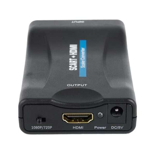1080P SCART TO HDMI Converter Digital Analog Signal Adapter Fit NTSC,PAL For SKY