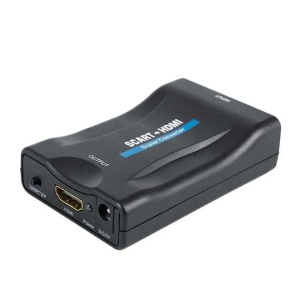 1080P SCART TO HDMI Converter Digital Analog Signal Adapter Fit NTSC,PAL For SKY