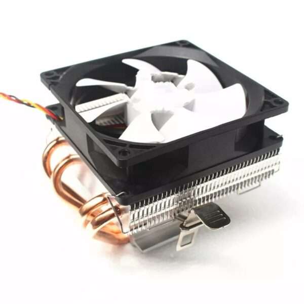 XF0286  Computer Radiator 9-Turns External Luminous Multicolor -Blow Down 4 Tubes