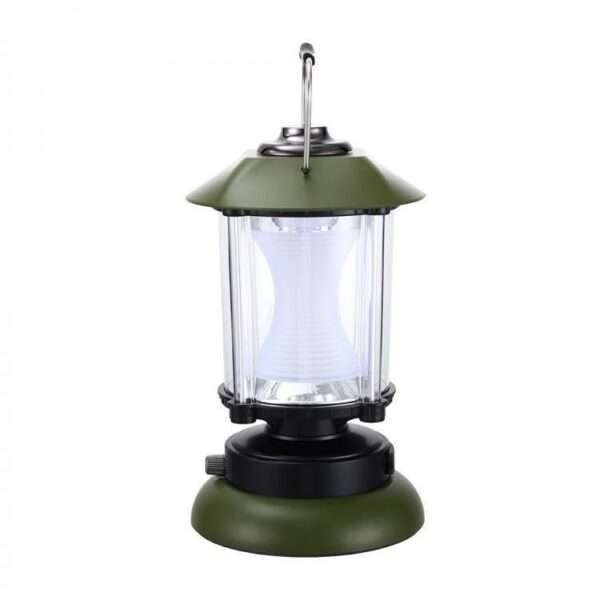 Portable Retro LED Rotary Switch Camping Lantern