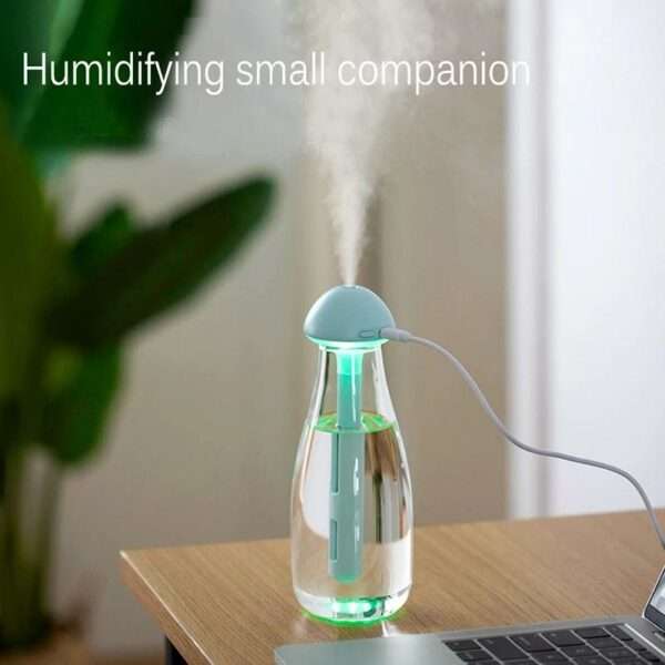 Eco-friendly Desktop Humidifier Detachable USB Charging Ultrasonic Aroma Diffuser
