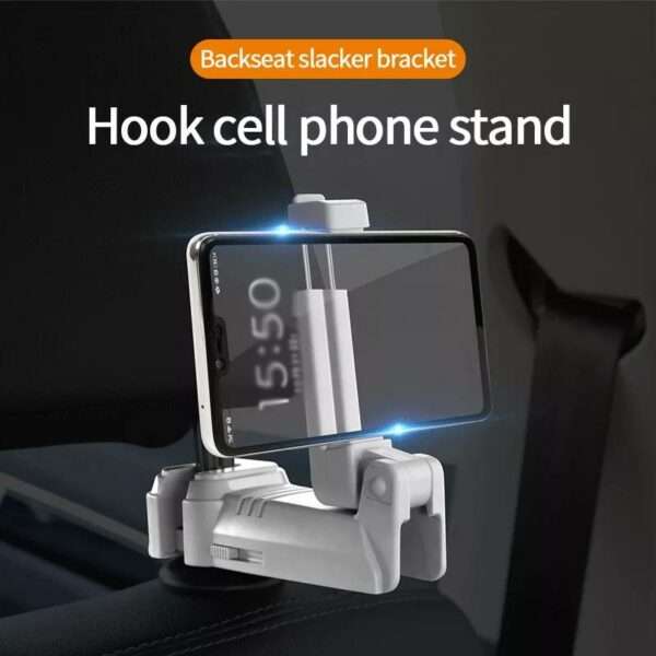 2 In 1 Headrest Hook &, Phone Holder