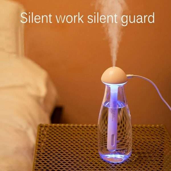 Eco-friendly Desktop Humidifier Detachable USB Charging Ultrasonic Aroma Diffuser