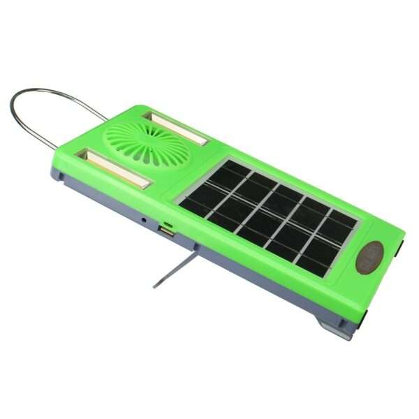 FA-GB007 Solar Powered Emergency Light Bulb With Mini Fan