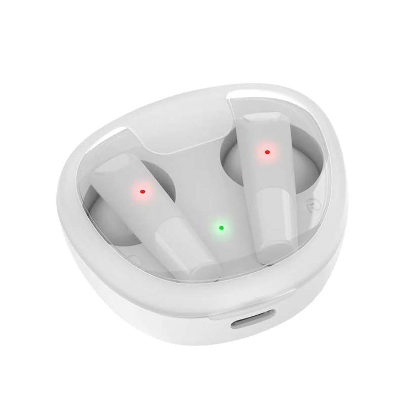 Treqa BT-33 Bluetooth 5.2 Headset with Transparent Cover Available In Black &, White