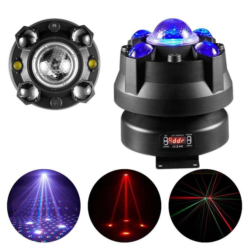 PM-015 Little Sun Kaleidoscope 4 in 1 Head Stage Light