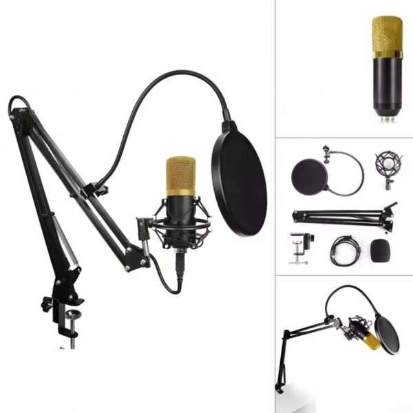 Condenser Microphone Computer 192KHZ / 24Bit High Sampling Rate With Stand