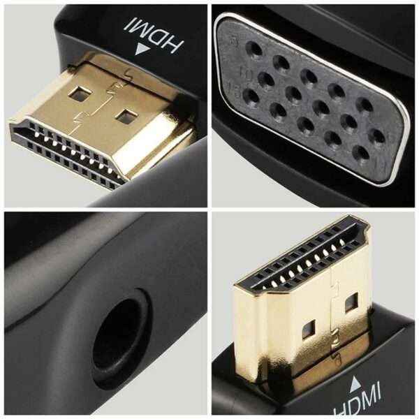 SE-LHG-P HD 1080P HDMI to VGA And  Audio Adapter
