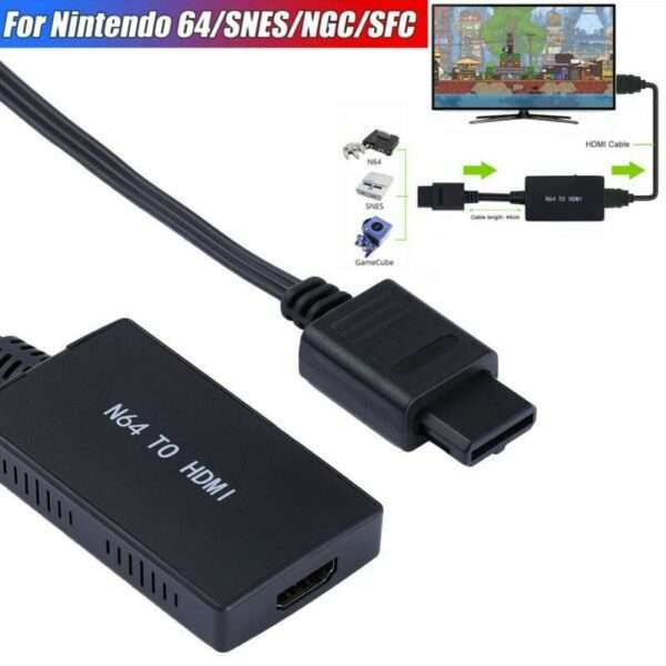 N64 To HDMI-Compatible Adapter Converter