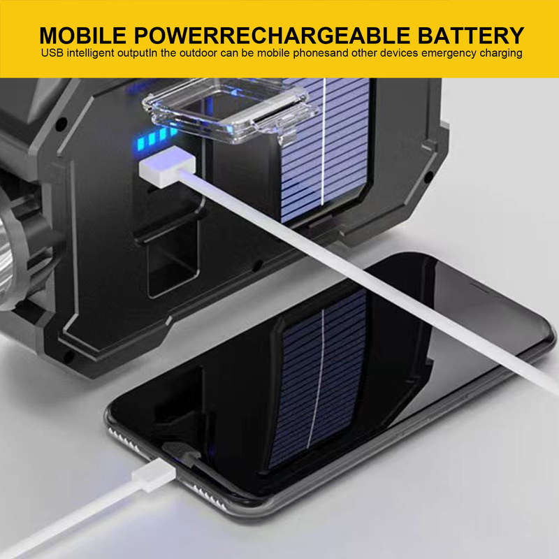 FA-208T Multi-functional Portable Solar Powered Work Light