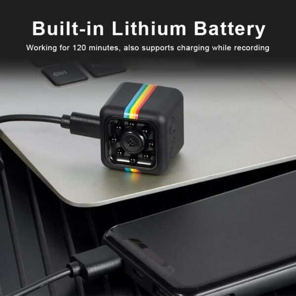 SQ11 Wireless Wifi IP Mini Camera HD 1080P with Micro SD Card Slot