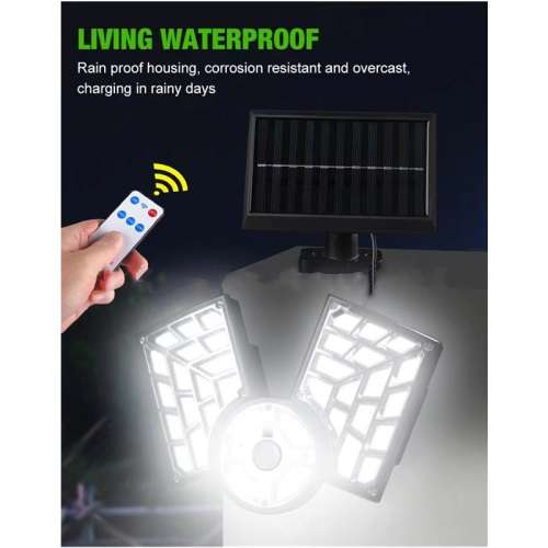 FA-120B 16COB Solar Induction Adjustable Street Light with Remote Control