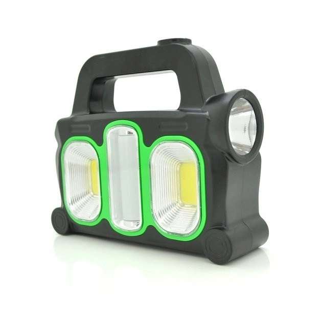 FA-6168 Hurry Bolt Solar Powered Work Light With USB Charging Function
