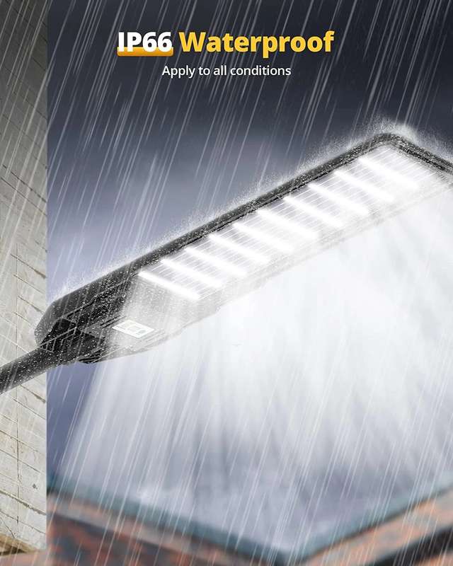FT-100W-96 Double Sided Private Street Solar Light With 30cm Pole Arm 100W