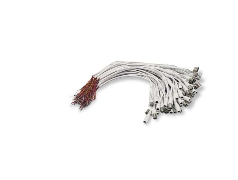 XF0573 Analog Security Camera 5pin DC Power And BNC Videos Cable 50pcs