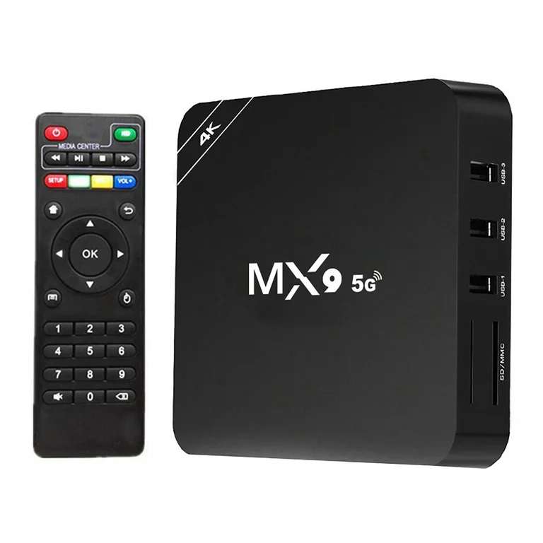 MX9 Andorid 13.1 4K TV Box 4GB + 64GB
