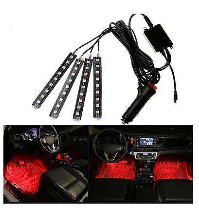 Aerbes AB-Q528 RGB 5050 SMD DuoCo Strip App Car Atmosphere 10W LED Lamp