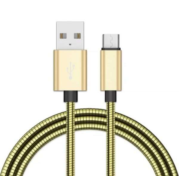 3.1A Metal Micro USB Cable 1m for Samsung Huawei 1m