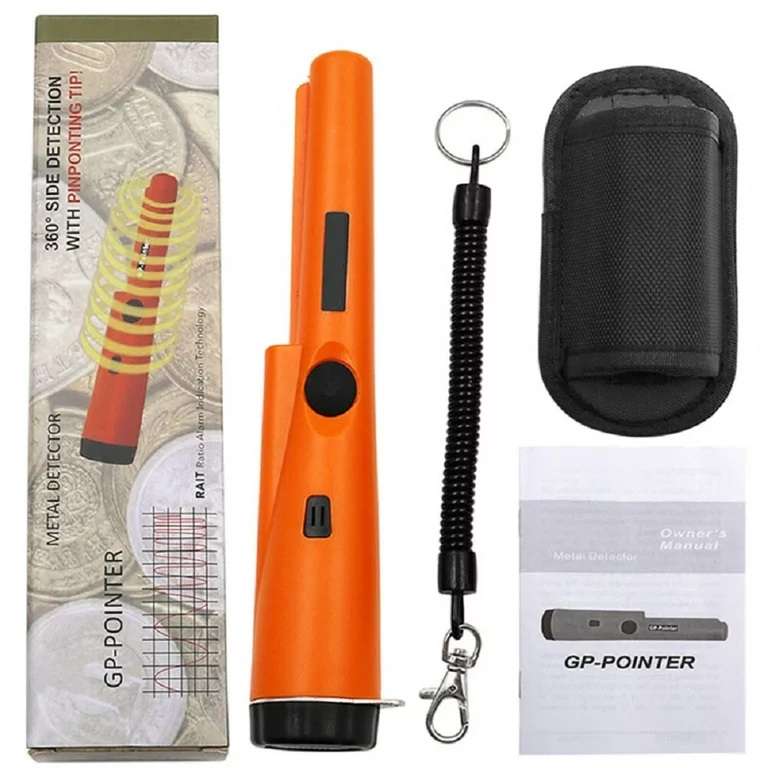 JG20375034 Metal Detector 360 Detection With Pin Pointing Tip