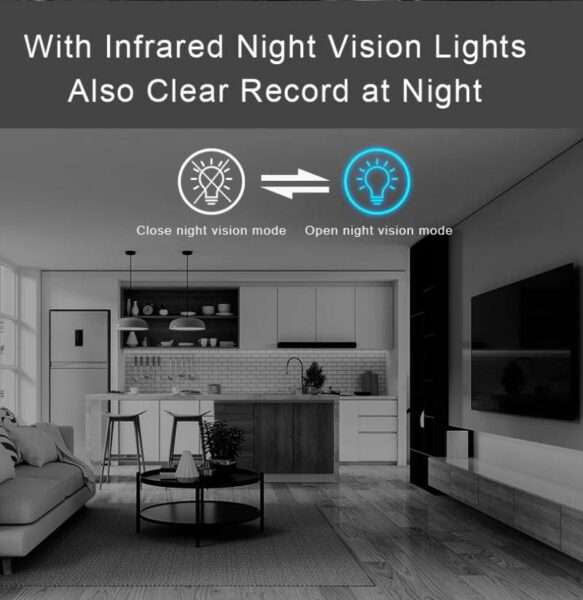 SQ11 Wireless Wifi IP Mini Camera HD 1080P with Micro SD Card Slot