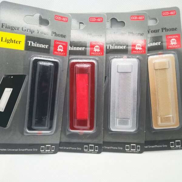 027 Mobile Phone Finger Holder Sling Grip One Handed Anti Slip