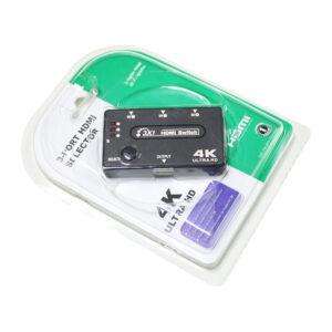 3-Port HDMI Selector 4K Ultra HD