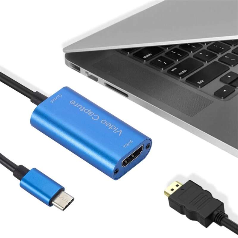 Portable HD 1080P HDMI-compatible Type C Video Card USB 3.0