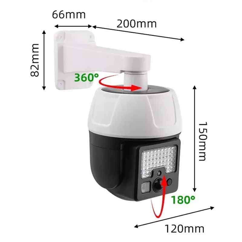 FA-HW-5118-1 Solar Powered Dummy Camera With Remote Control