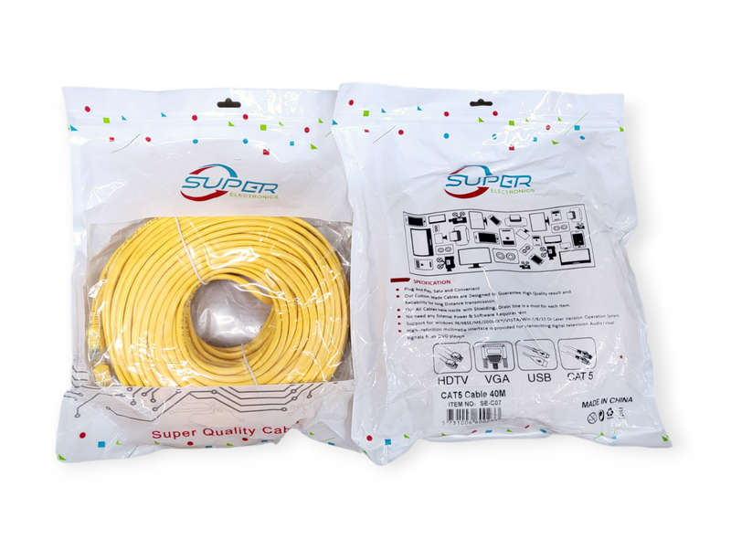SE-C07 Cat5 LAN Network Cable 40m