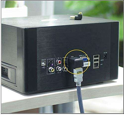 SE-L58 90° Angle HDMI Male To Female