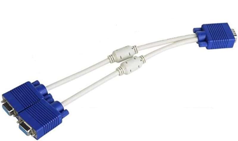 XF0560  VGA 1 To 2 Splitter Adapter Cable