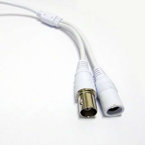 XF0573 Analog Security Camera 5pin DC Power And BNC Videos Cable 50pcs