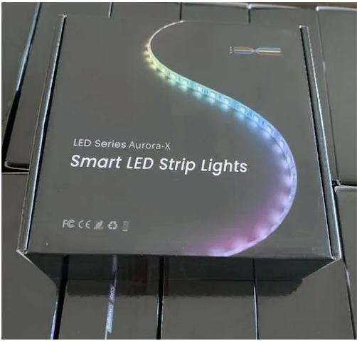XF0564 RGB LED Strip Light 12V Bluetooth App and Remote Control 10M