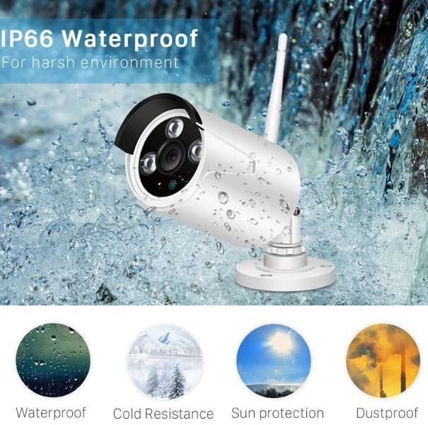 Wifi Camera Surveillance Kit 4 Channel