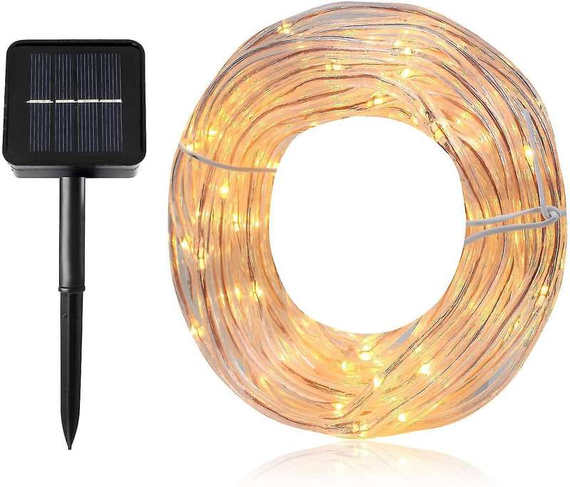 FA-LC49H Solar Powered String Lights  Warm White 100LED 12M