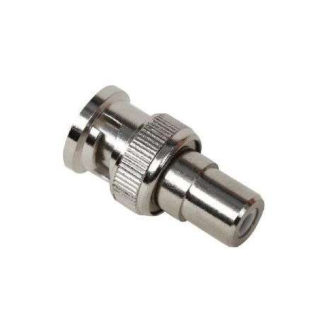 100pcs BNC Male Plug To RCA Female Adapter For CCTV Camera