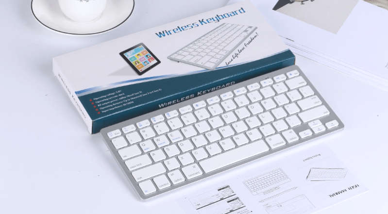 K33 Ultra Slim Bluetooth Keyboard For iOS, Android, Windows, Mac OS PC, Tablet, Smartphone