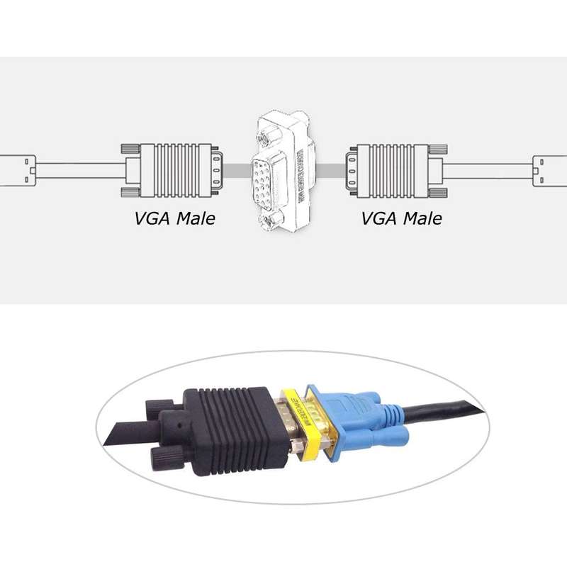 SE-L60 VGA Female To Female Conversion Head