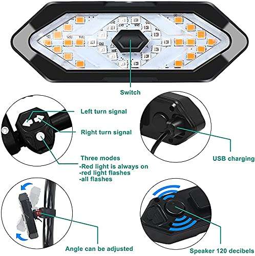 FA-1820 Bicycle Wireless Remote Control Turn Signal Light