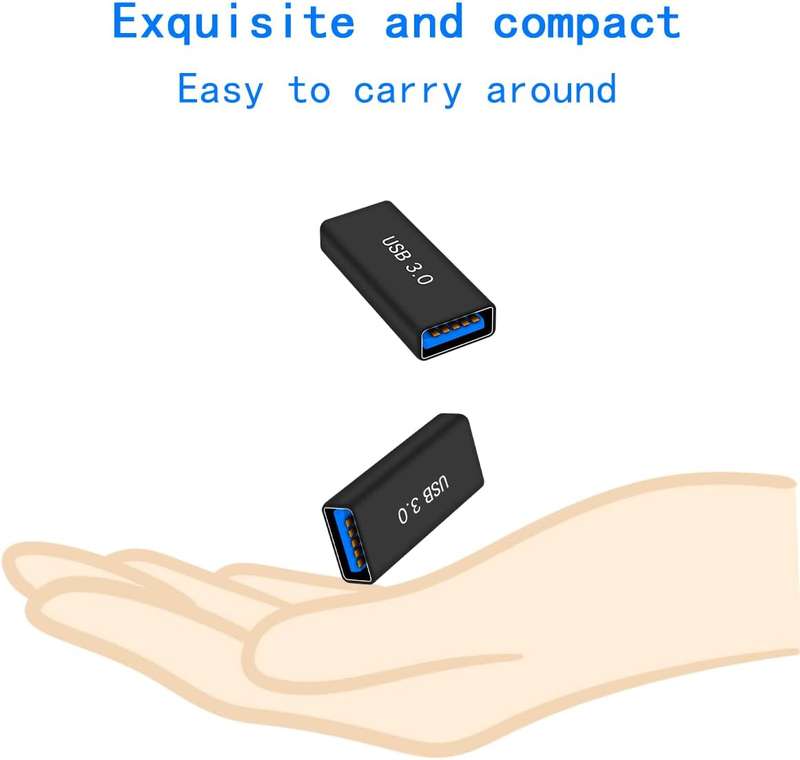 SE-L87 USB 3.0 Female to USB 3.0 Female Extender Adapter 1pc