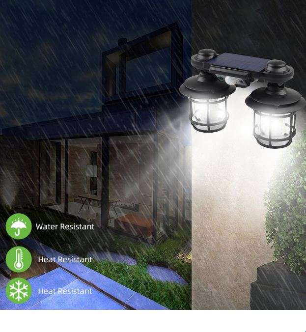 FA-JD-2217 Solar Powered Sensor Light 192 COB