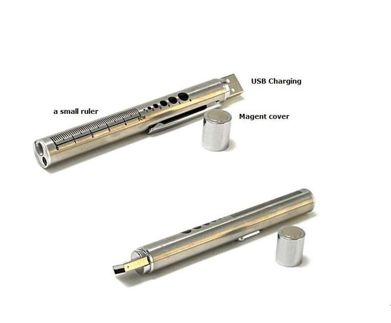 FA-902 Mini USB Rechargeable Flashlight 24PCS