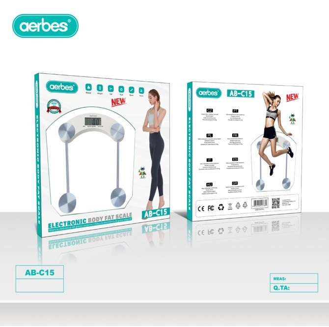 Aerbes AB-C15 Digital Body Weight Scale