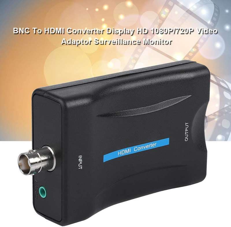 SE-L180 BNC To HDMI HD 1080P/720P Video Adapter Surveillance Monitor Signal Converter